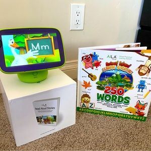 AILA Sit & Play + Read Aloud Stories Book + 250 Words Book